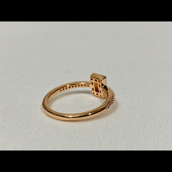 Pandora rose gold ring luminous Ice ring 187541cz - Picture 5 of 8